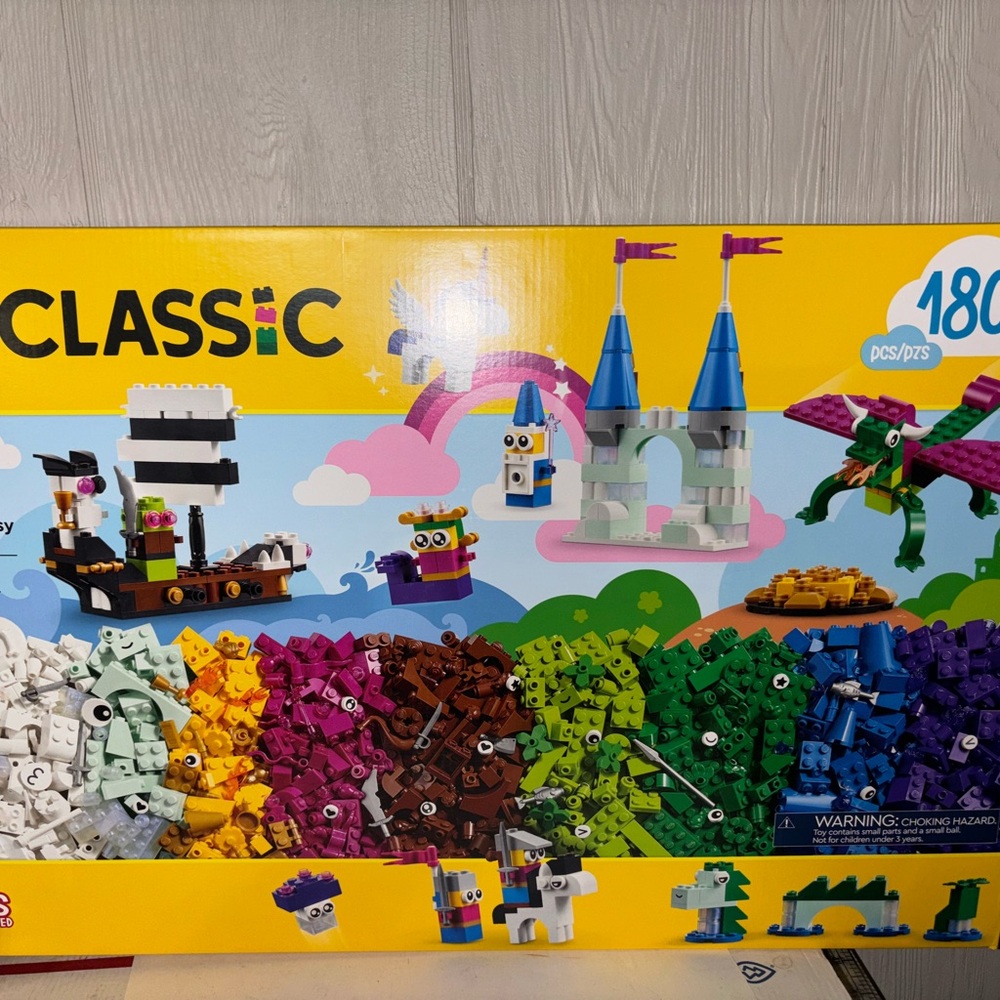Please read LEGO CLASSIC Creative Fantasy Universe 11033 Building Toy Set 1800